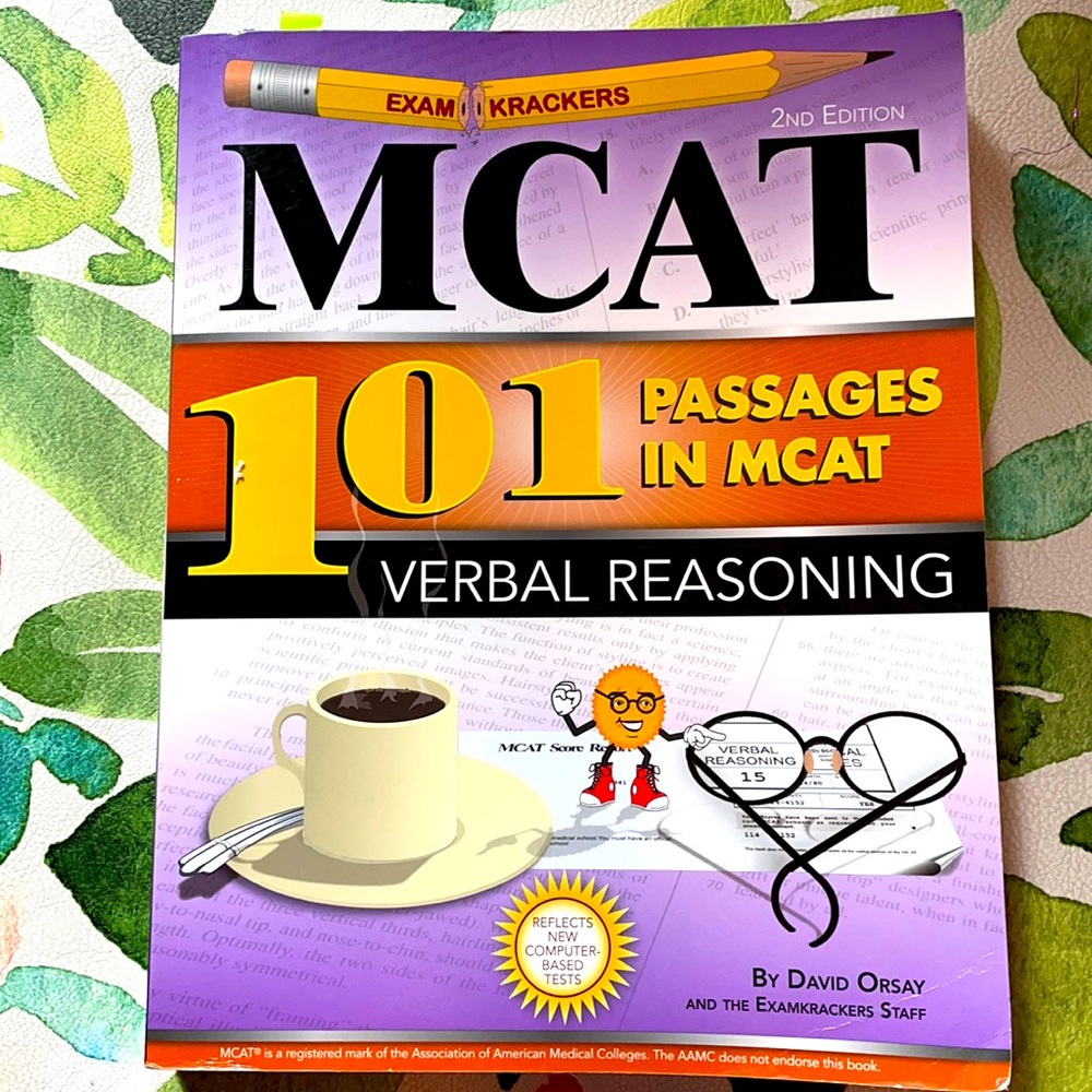 ExamKrackers MCAT Prep Books:CARS/Physics/Bio/Chem